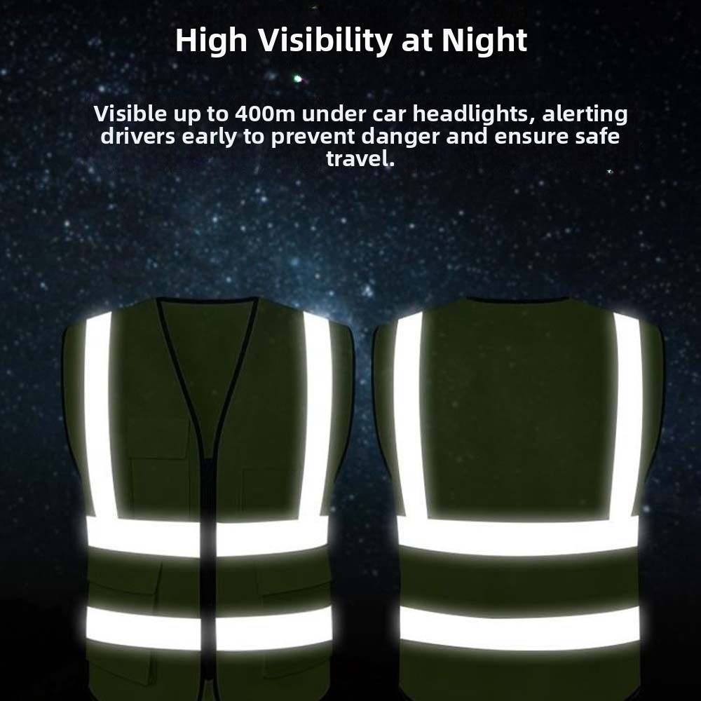 Reflective Running Gear Vest - Светоотражающий жилет высокой видимости, предупреждающий один