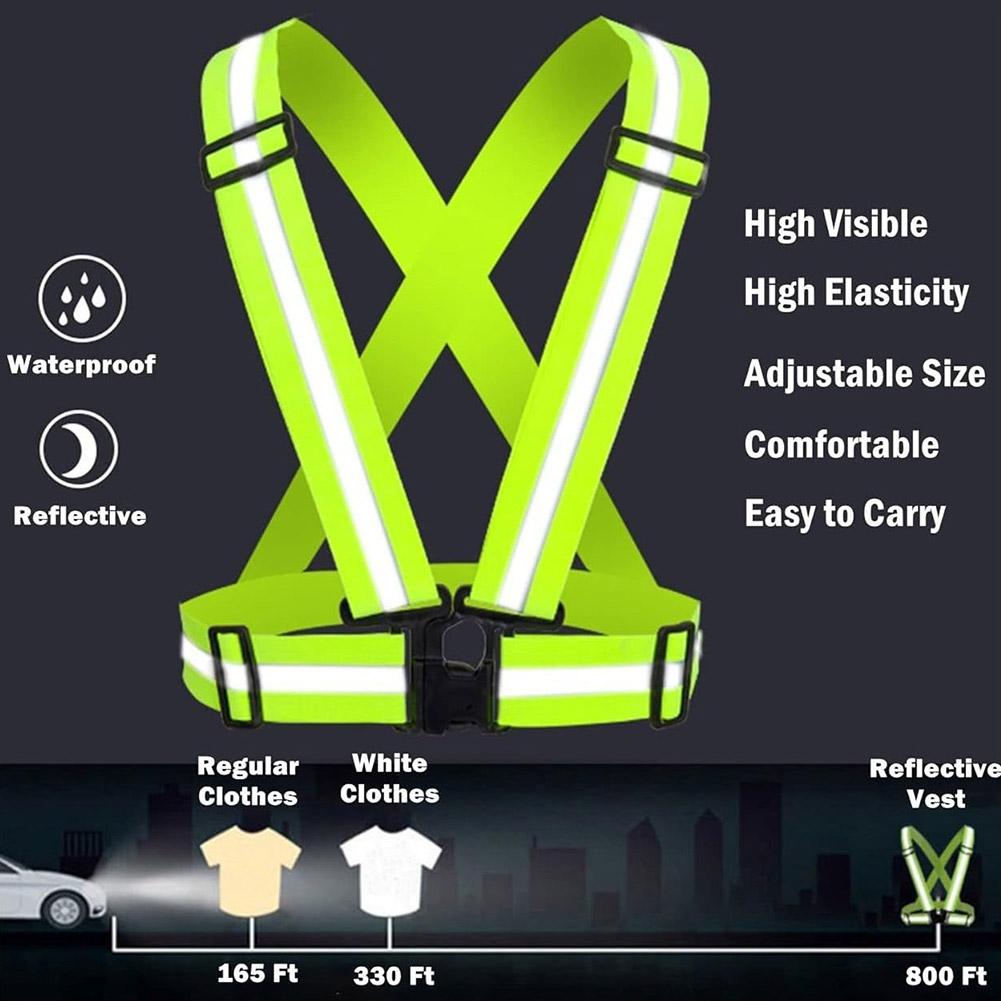 Универсальный регулируемый све – обзор и цена Reflective Running Gear Vest