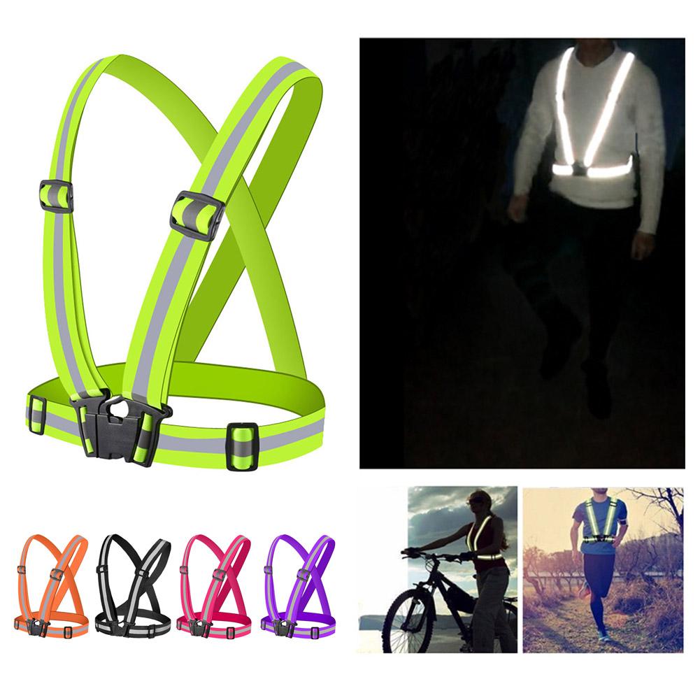 Универсальный регулируемый све – обзор и цена Reflective Running Gear Vest