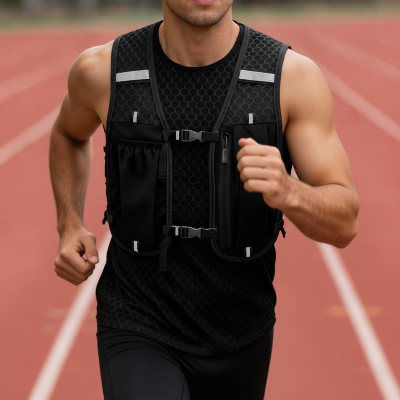 Новый беговой жилет унисекс, л – обзор и цена Reflective Running Gear Vest