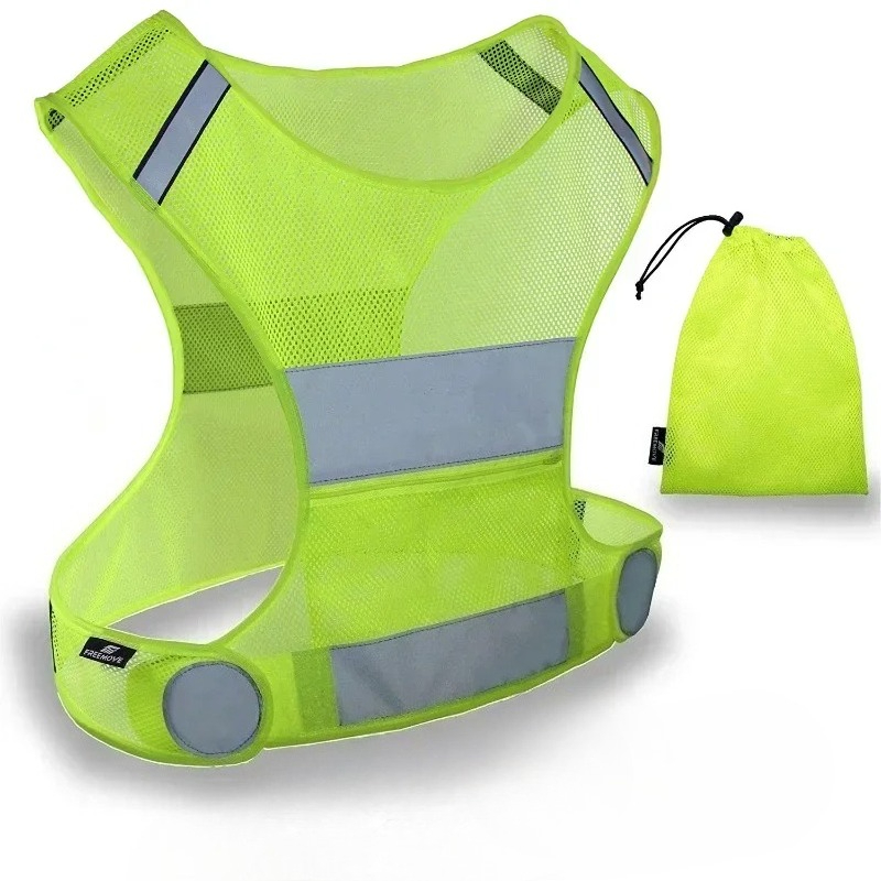 1 комплект, флуоресцентный жил – обзор и цена Reflective Running Gear Vest