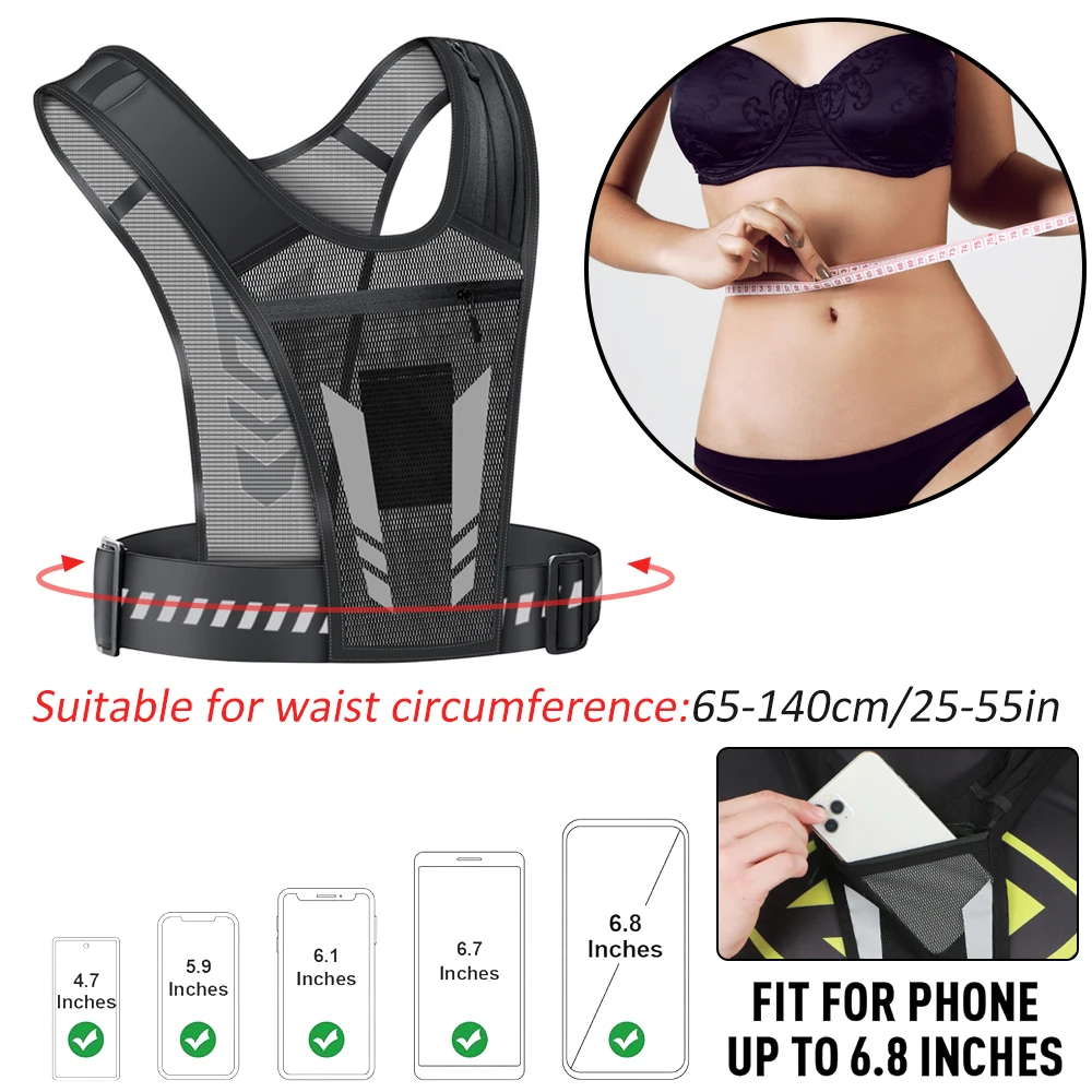 Светоотражающий жилет для бега – обзор и цена Running Gear For Your Phone